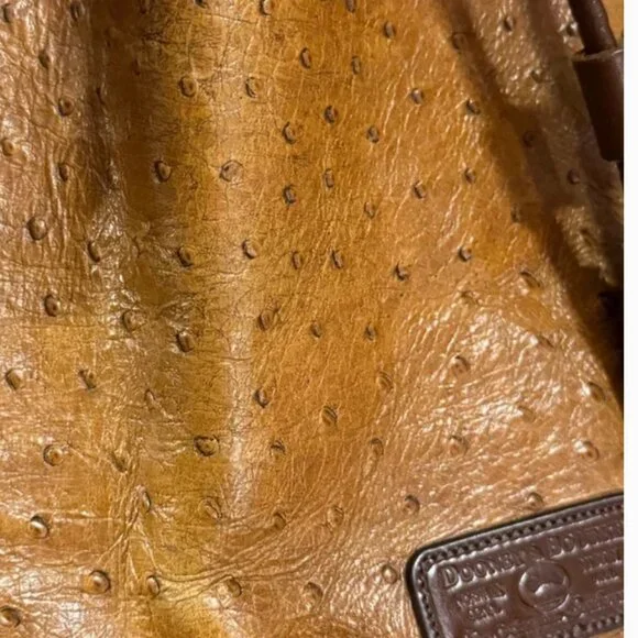 Just in Posh C ☀️ | Dooney & Bourke Ostrich Vintage Kendall Crossbody - Picture 5 of 9